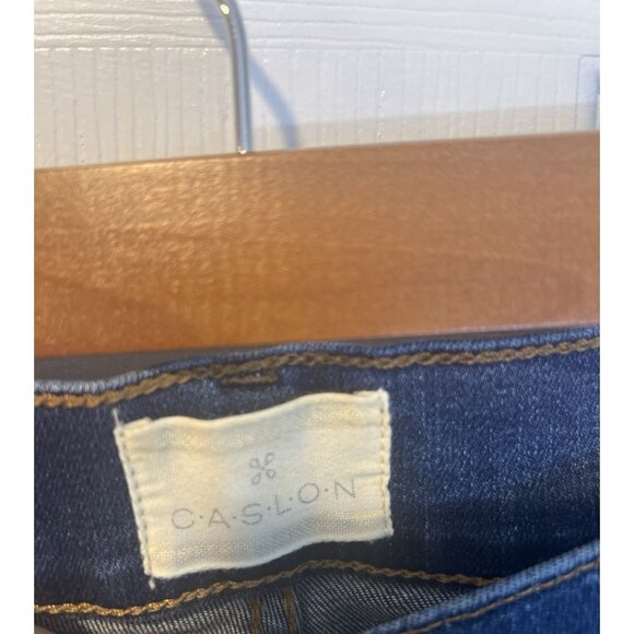 Caslon Vista Wide Leg Kick Out Crop Stretch Denim Slimming Women’s Sz 34 Petite - Picture 4 of 9